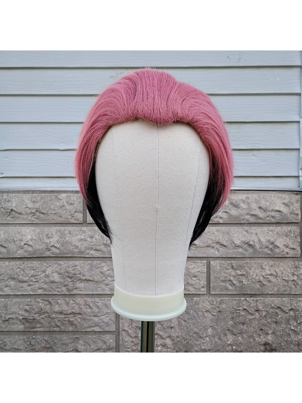 2/$20 Cosplay Pink and Black Women's Wig